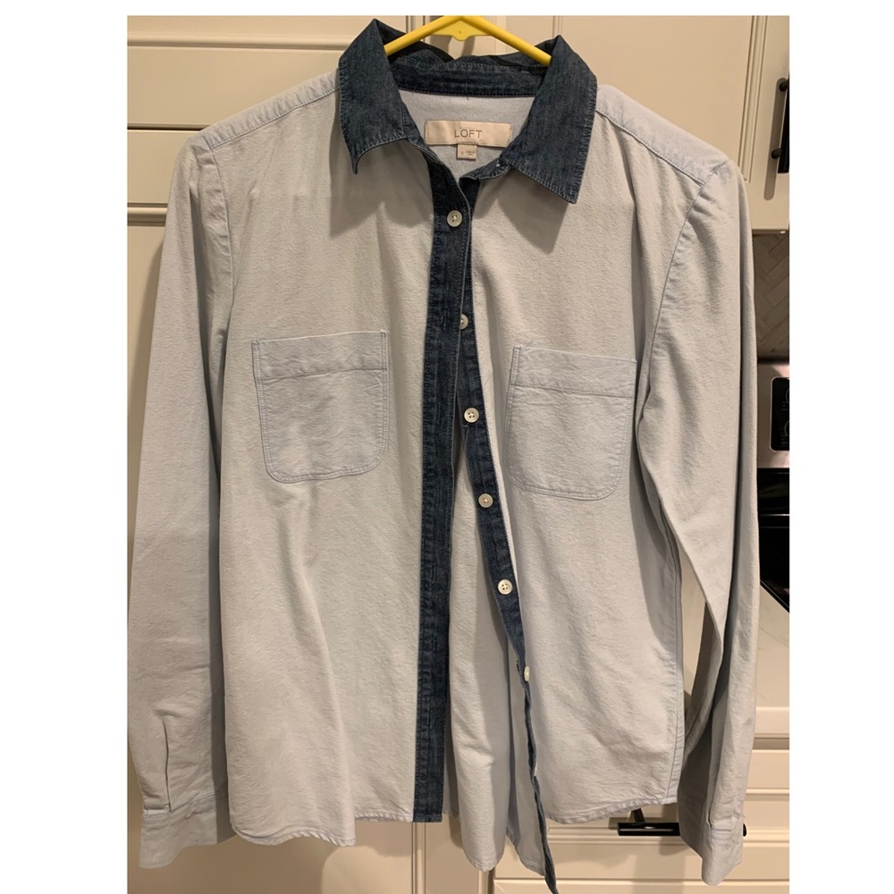 Chambray Loft Top
